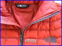 Mens The North Face Thermoball Hoodie Jacket In Red Size Large New With Tags