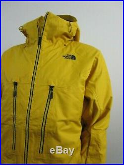 Mens XL TNF The North Face Thermoball Snow Tri Hooded Waterproof Jacket Yellow