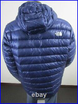 Mens XXL The North Face Sierra Peak 800-Down Insulated Hoodie Puffer Jacket Blue