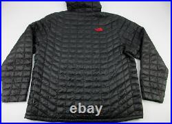 Mens XXL The North Face Thermoball puffer hoody black full zip jacket