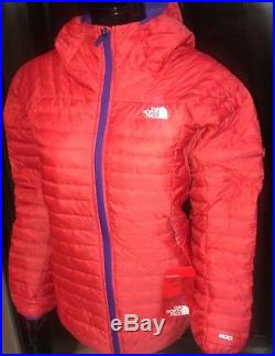 NEW $230 The North Face Women's Impendor Down SZ M Hoodie 800 DOWN JUCIY RED