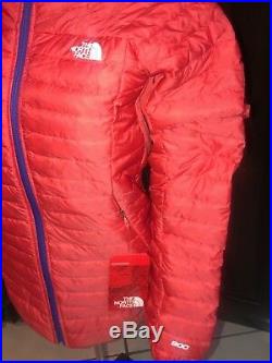 NEW $230 The North Face Women's Impendor Down SZ M Hoodie 800 DOWN JUCIY RED