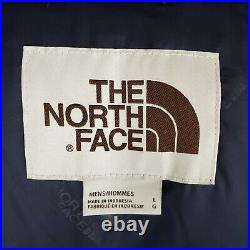 NEW $350 THE NORTH FACE Size Large Mens Navy Corduroy Goose Down Sierra Jacket