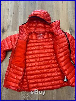 NEW North Face L3 Proprius Hoodie Insulated 800 Down Jacket Mens M Fiery Red