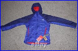 NEW North Face Womens Zephyrus Pro Hoodie Jacket Blue Large Summit Series $299