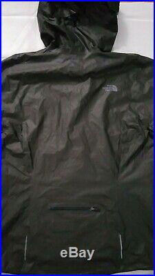 NEW THE NORTH FACE MEN'S HYPERAIR GORE-TEX TRAIL BLACK JACKET WithHOOD SIZE S