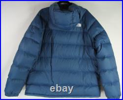 NEW The North Face Hydrenalite Down Hoodie in Monterey Blue Size XL #C3526