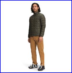 NEW The North Face Men's ThermoBallT Eco Jacket in Taupe Green XL #SJ83