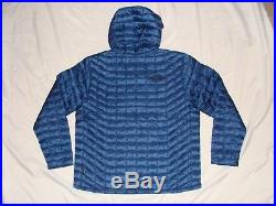 NEW The North Face Men's Thermoball Insulated Hoodie Hoody Shady Blue NWT XL