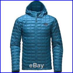 NEW The North Face Men's Thermoball Insulated Hoodie Hoody TNF Banff Blue XL
