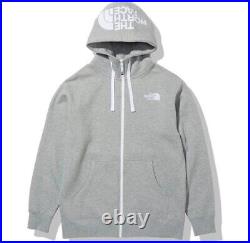 NEW The North Face Rear View Full Zip Hoodie Hoodie Grey NT62130 from japan