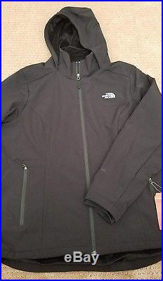 NEW The North Face Shelbe Raschel Hoodie Jacket Black Size XXL 2XL Fleece Lined