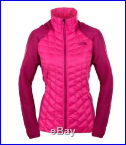 NEW! The North Face Women's Thermoball Hybrid Glow Pink/Fuchsia Jacket