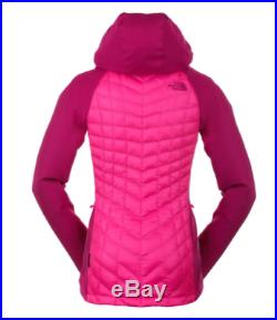 NEW! The North Face Women's Thermoball Hybrid Glow Pink/Fuchsia Jacket