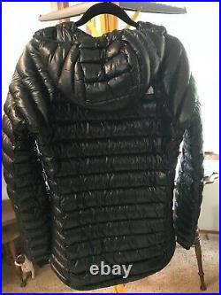 NEW Women's North Face Summit Series Medium L3 800 Black Down Hoodie Jacket Coat