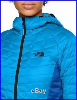 NEW Women's North Face Thermoball Sport Hoodie UK Size Medium Blue Jacket