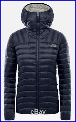 NEW Women's The North Face Hometown Hoodie UK Size Medium Navy Blue Down Jacket