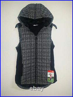 NEW Womens The North Face Thermoball Hoodie VEST Black White Lace Rare/Retired