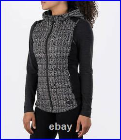 NEW Womens The North Face Thermoball Hoodie VEST Black White Lace Rare/Retired