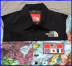 NWOT Supreme x The North Face Expedition Map Jacket Hoody Box Size Medium