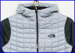NWT $160 NORTH FACE Kilowatt Thermoball Jacket Men's Large Gray Hoodie