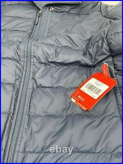 NWT $179 The North Face Men's Aconcagua Hoodie 550 Fill Down Jacket Urban Navy