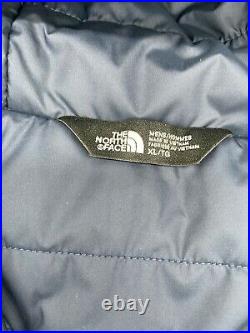 NWT $179 The North Face Men's Aconcagua Hoodie 550 Fill Down Jacket Urban Navy