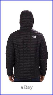 NWT $220 The North Face Men Thermoball Hoodie Jacket TNF Black Size L Large
