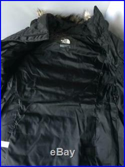 NWT $230 The North Face Women's Gotham II Hooded Down Insulated Black Jacket LG