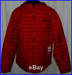 NWT MENS THE NORTH FACE RED THERMOBALL HOODIE ACTIVE FIT JACKET Size 2XL $220