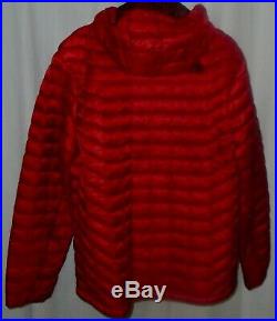 NWT MENS THE NORTH FACE RED THERMOBALL HOODIE ACTIVE FIT JACKET Size 2XL $220