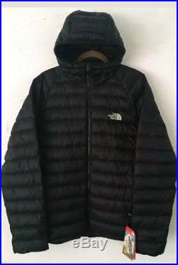 NWT Men's THE NORTH FACE Trevail 800 Down Hoodie Black Jacket (L) Free shipping