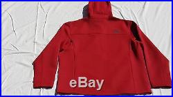 NWT Men's The North Face Haldee Full Zip Hoodie Jacket Red Heather CUN5674-XL