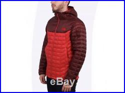 NWT Men's The North Face Thermoball Hoodie Full Zip Jacket Sequoia Red Medium