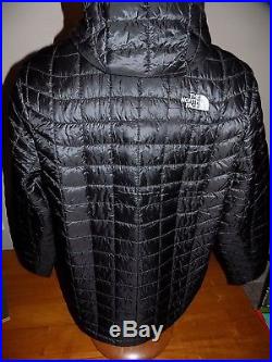 NWT Men's The North Face Thermoball Hoodie Jacket PrimaLoft TNF BLACK XL $220