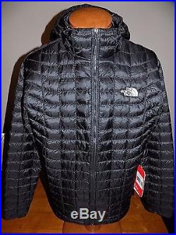 NWT Men's The North Face Thermoball Hoodie Jacket Primaloft LARGE $220 BLACK