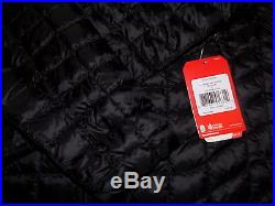 NWT Men's The North Face Thermoball Hoodie Jacket Primaloft LARGE $220 BLACK