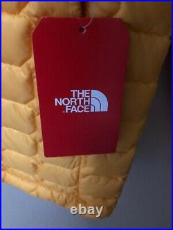 NWT Men's The North Face Thermoball Hoody Jacket Size Men's Medium YELLOW