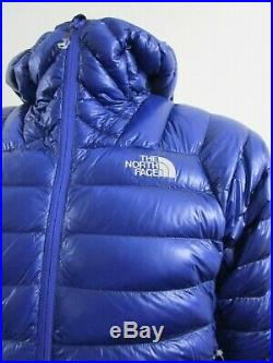 NWT Mens M-L TNF The North Face L3 Down Hoodie Insulated Climbing Jacket Blue