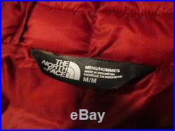 NWT Mens M-L TNF The North Face Thermoball Insulated Hoodie Hooded Jacket Red