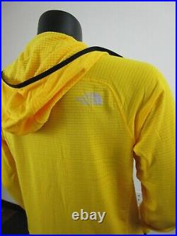 NWT Mens TNF The North Face Summit L2 Proprius Fleece Hoodie Jacket Yellow $150