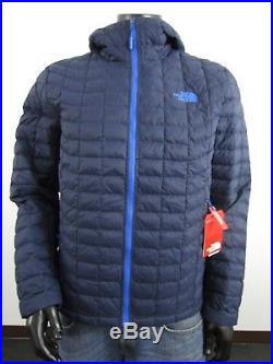 NWT Mens TNF The North Face Thermoball Hoodie Insulated Hooded Jacket Navy