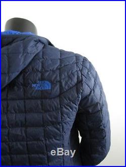 NWT Mens TNF The North Face Thermoball Hoodie Insulated Hooded Jacket Navy