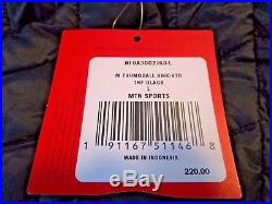 NWT Mens TNF The North Face Thermoball Insulated Hoodie Hooded Jacket Black