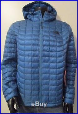 NWT Mens TNF The North Face Thermoball Insulated Hoodie Hooded Jacket Blue