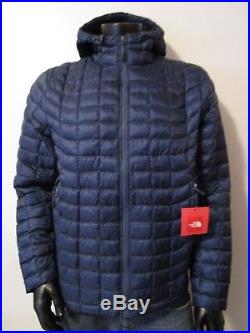 NWT Mens TNF The North Face Thermoball Insulated Hoodie Hooded Jacket Shady Blue