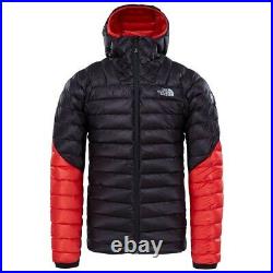 NWT Mens The North Face Summit L3 Down Hoodie Jacket Large TNF Black 800 Fill