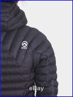NWT Mens The North Face Summit L3 Down Hoodie Large Black 800 Fill Down Jacket