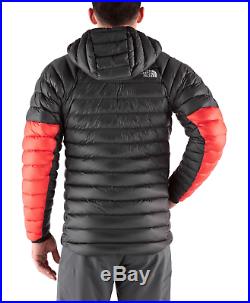 NWT Mens The North Face Summit L3 Down Hoodie Medium Black 800 Fill Down Jacket