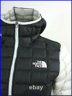 NWT Mens The North Face Thermoball Super Insulated Hoodie Puffer Jacket Tin Grey